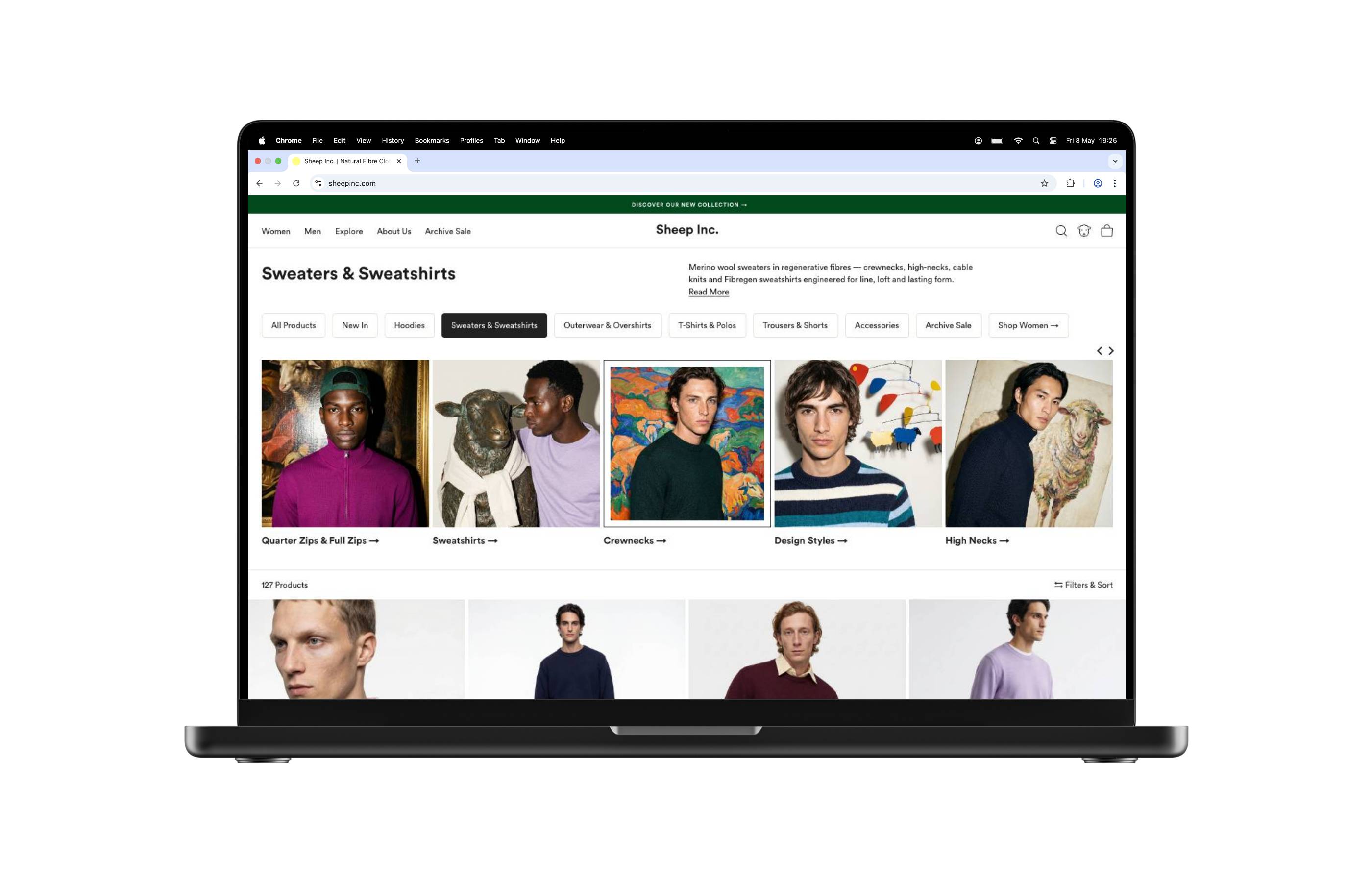 Sheep Inc. — Product Listing Page