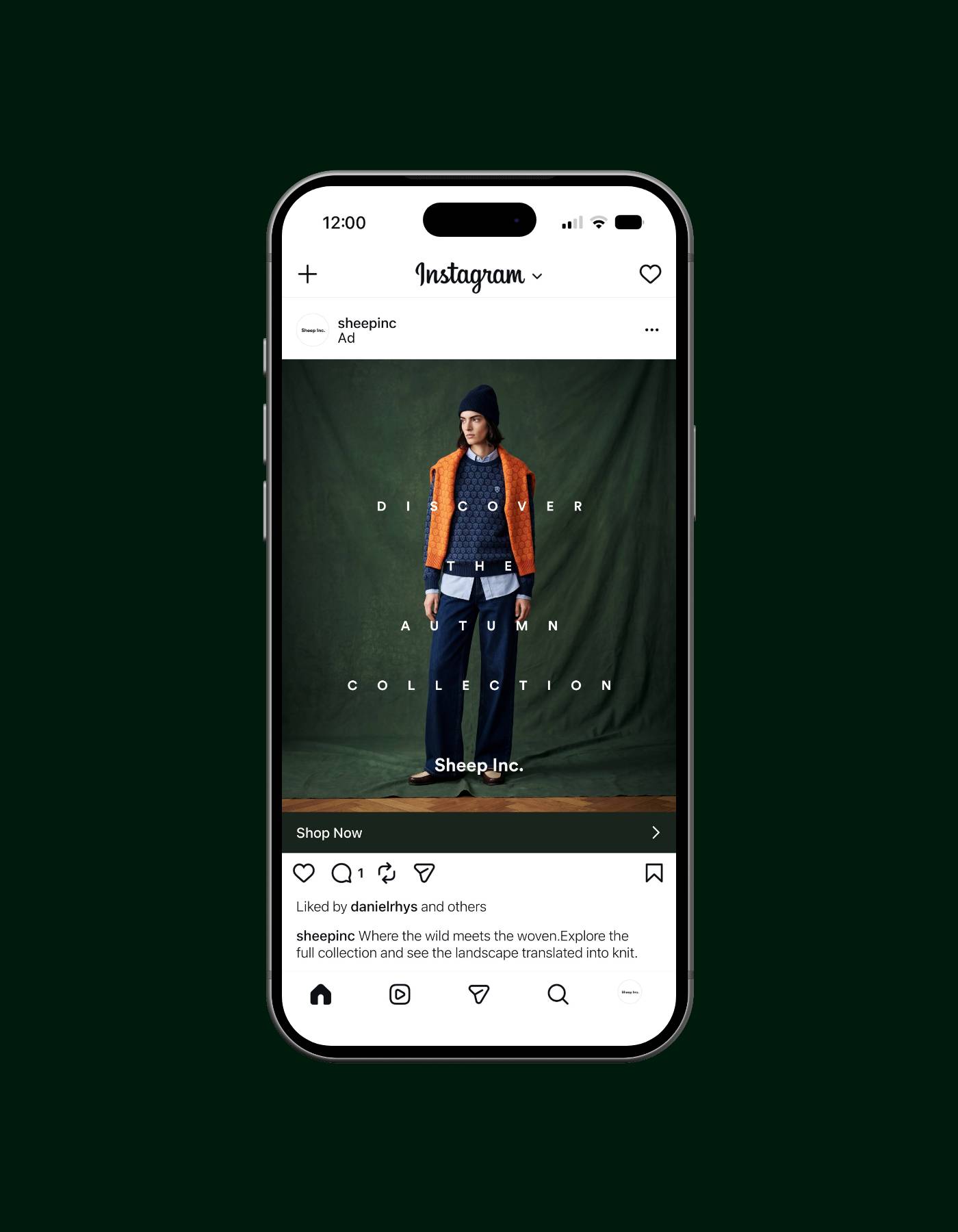 Sheep Inc. Autumn Collection — Paid Social