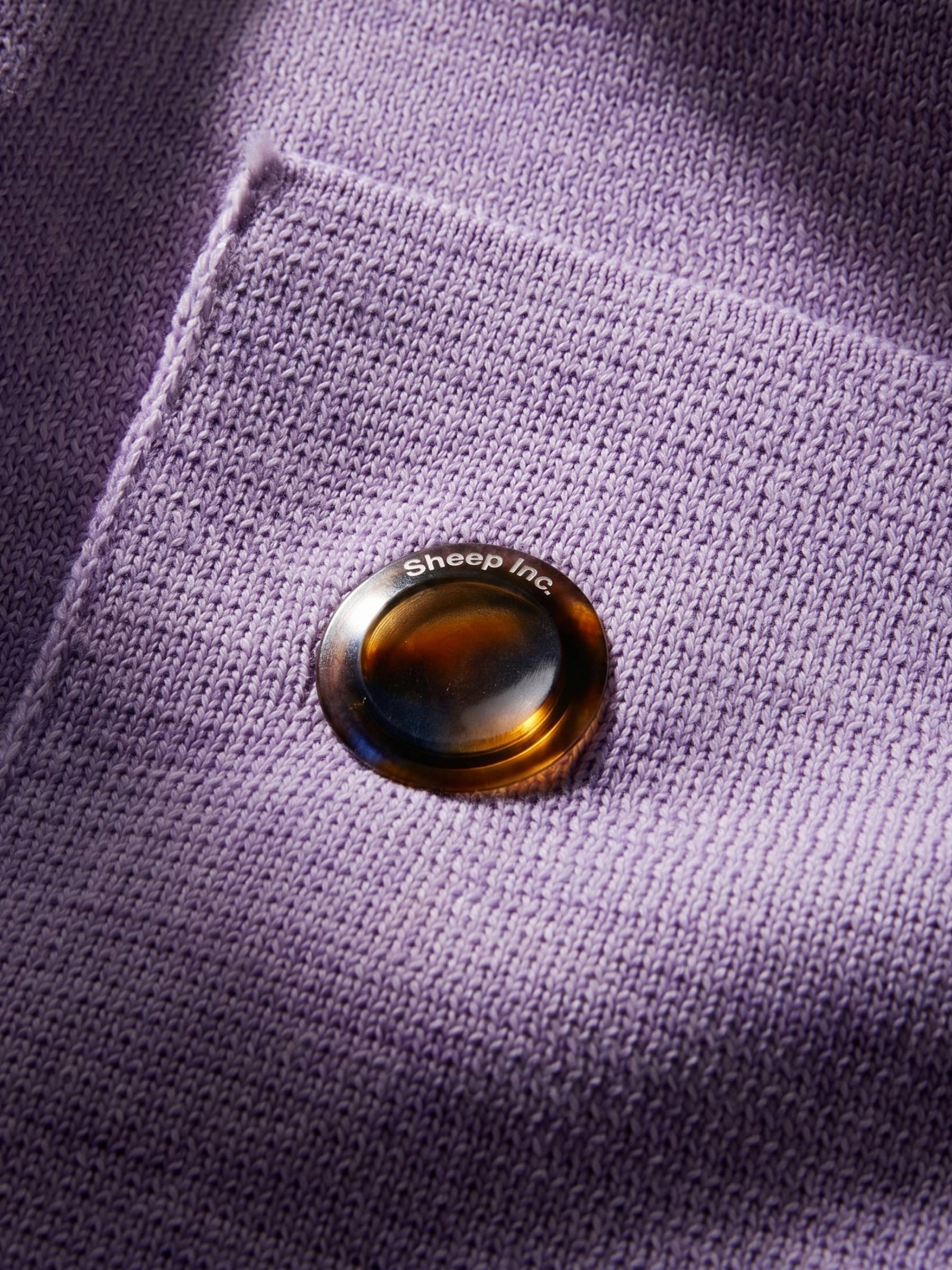 Bio-acetate connected dot button