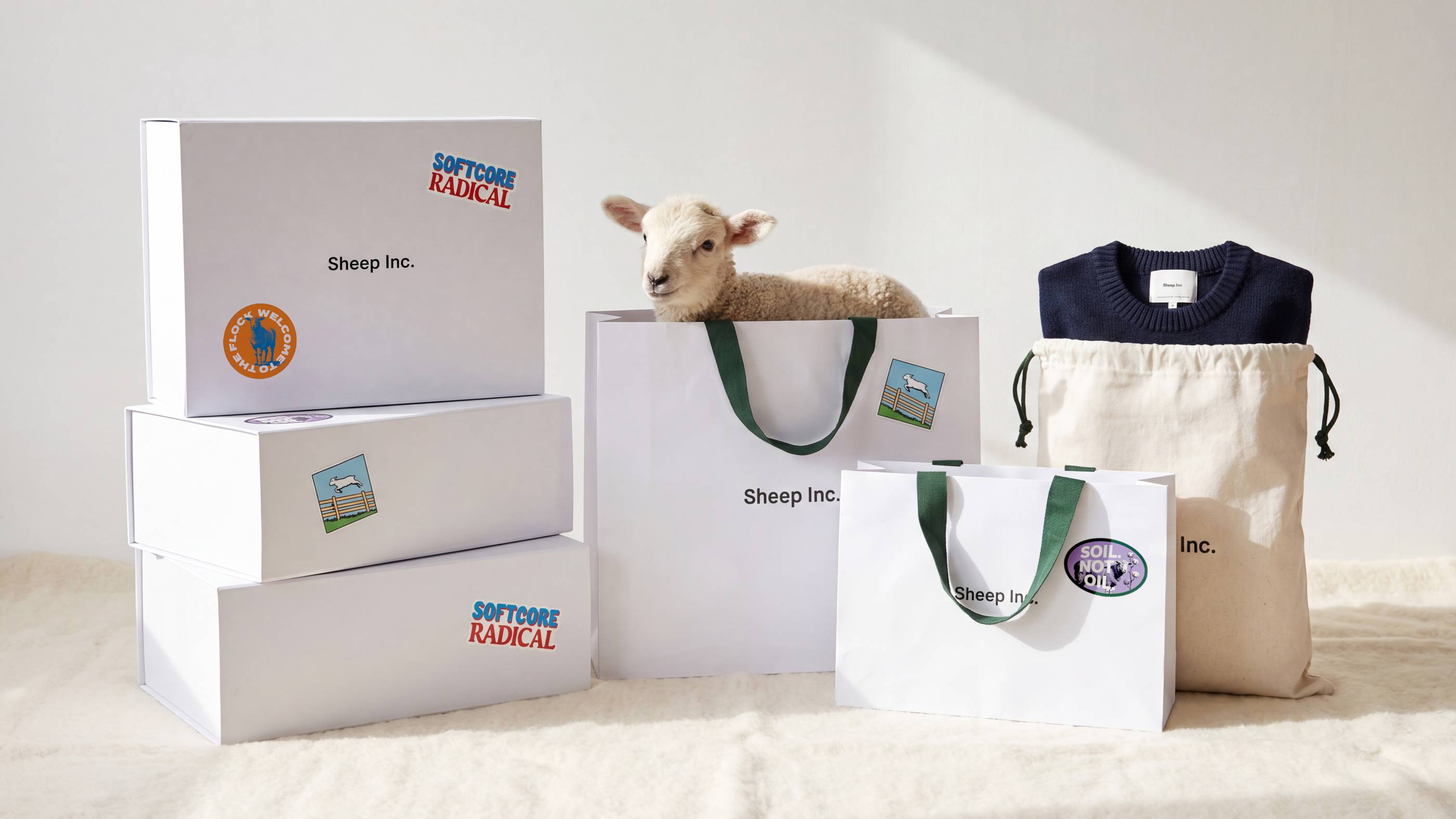 Sheep Inc. Packaging