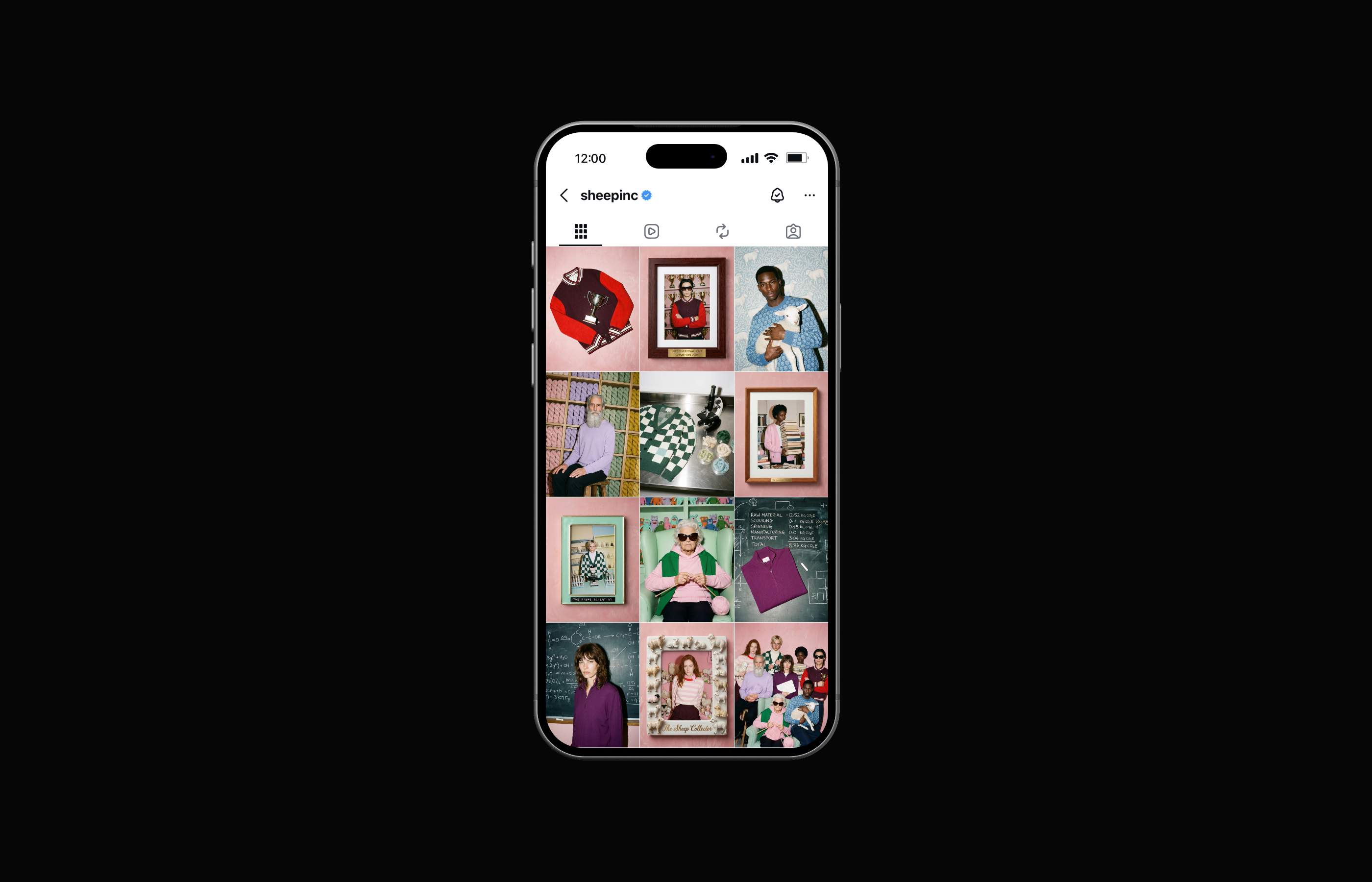 Meet The Woolpack — Instagram grid